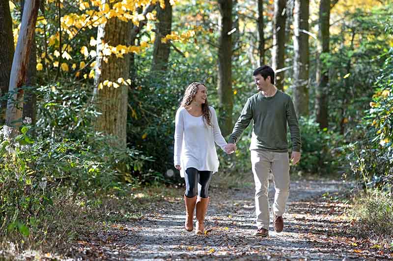 bass lake hike romantic