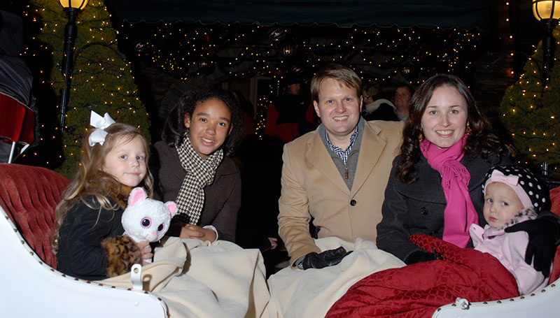 horse and carriage ride at chetola