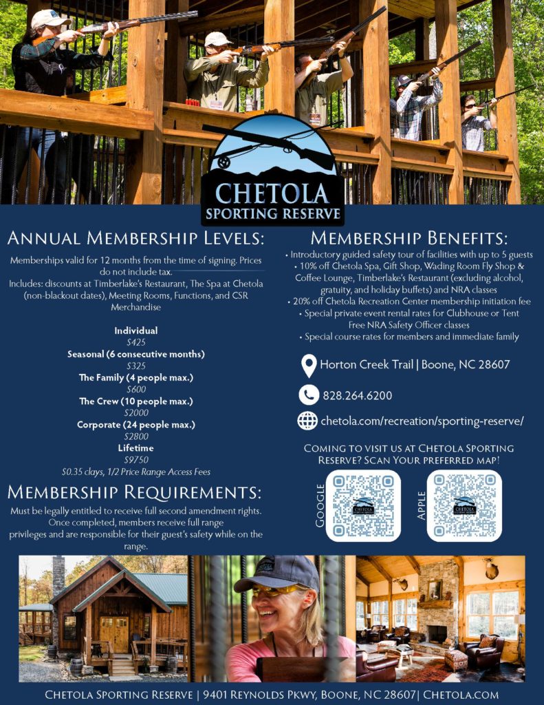 chetola sporting reserve Archives - Chetola Resort at Blowing Rock