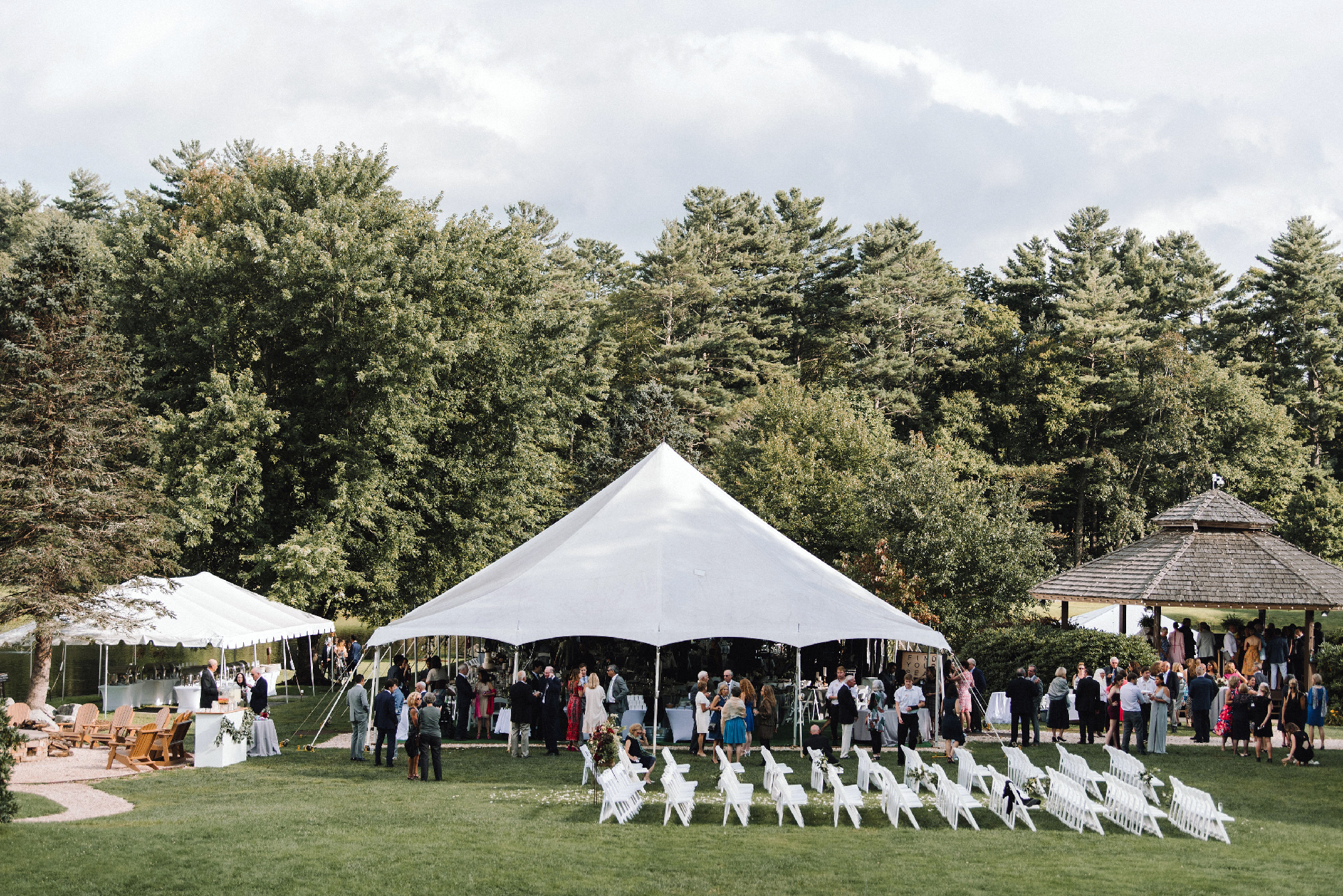 wedding reception at chetola resort in blowing rock, nc