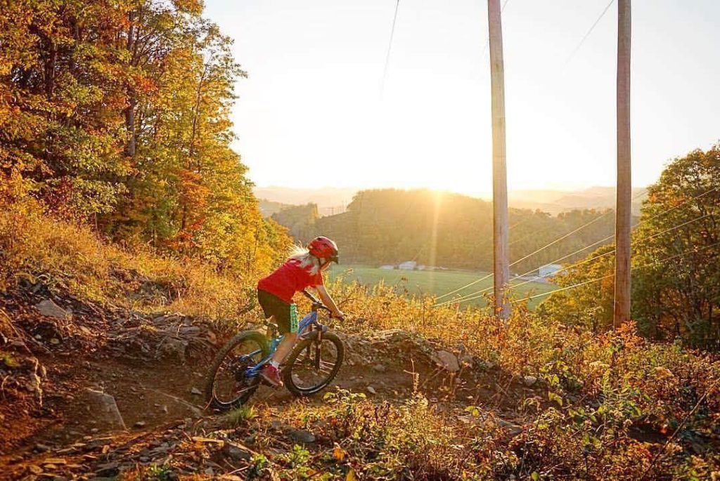 Rocky Knob Mountain Bike Park Map